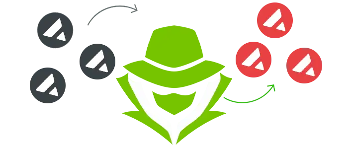 Fast and Anonymous Avalanche Blender Service