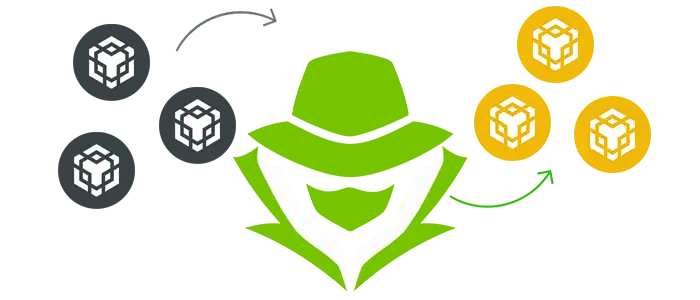 Fast and Anonymous Binance Blender Service