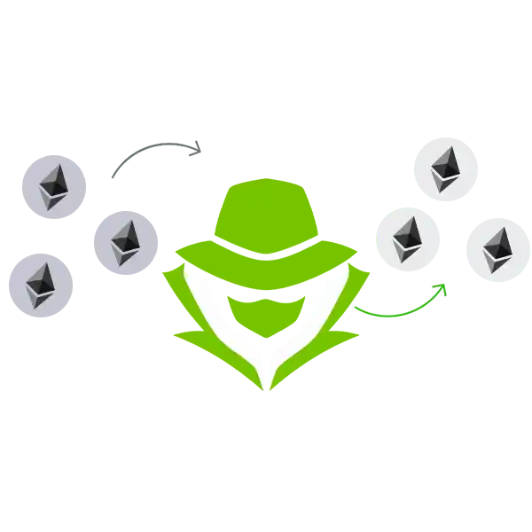 Sicherer Ethereum Tumbler – ETH privat mischen